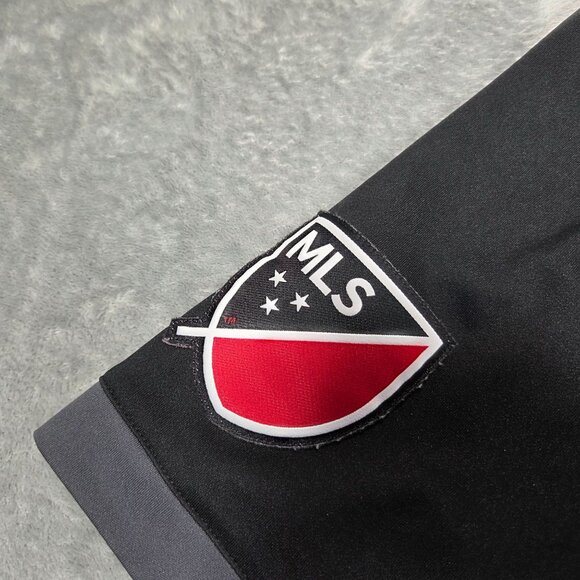 DC United Jersey Youth XL Black Stripe Adidas 2018 Travis Worra #48 MLS Soccer - Picture 5 of 9